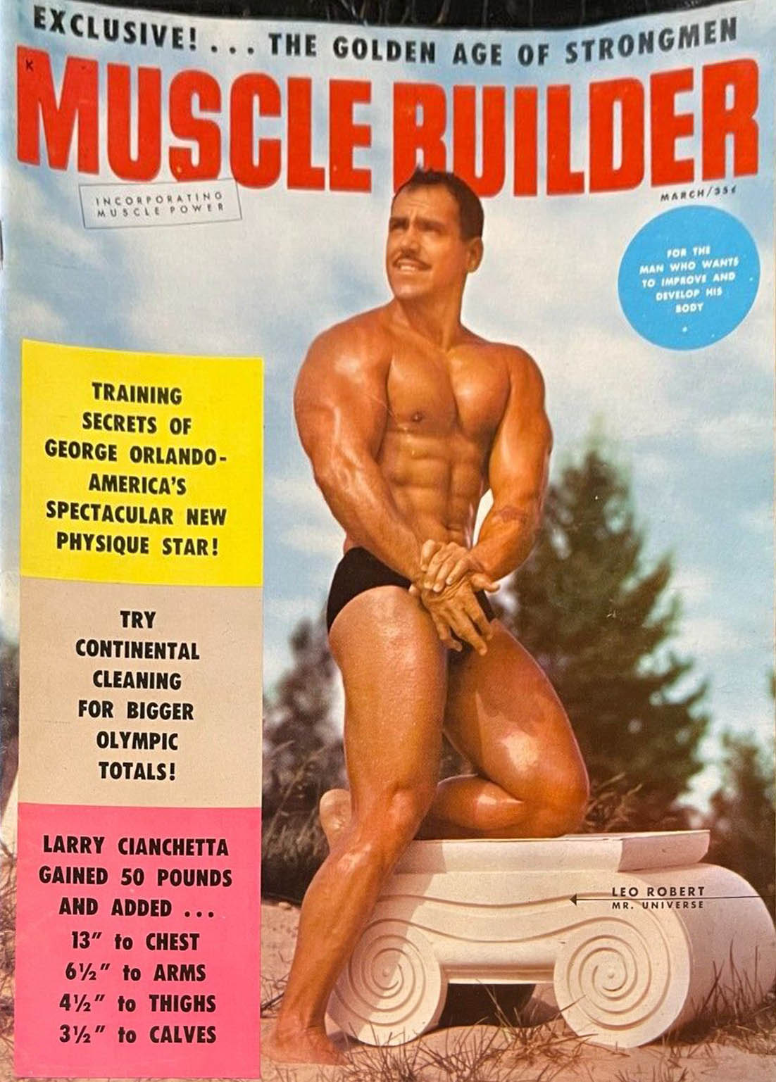 Muscle & Fitness March 1960, Muscle Builder