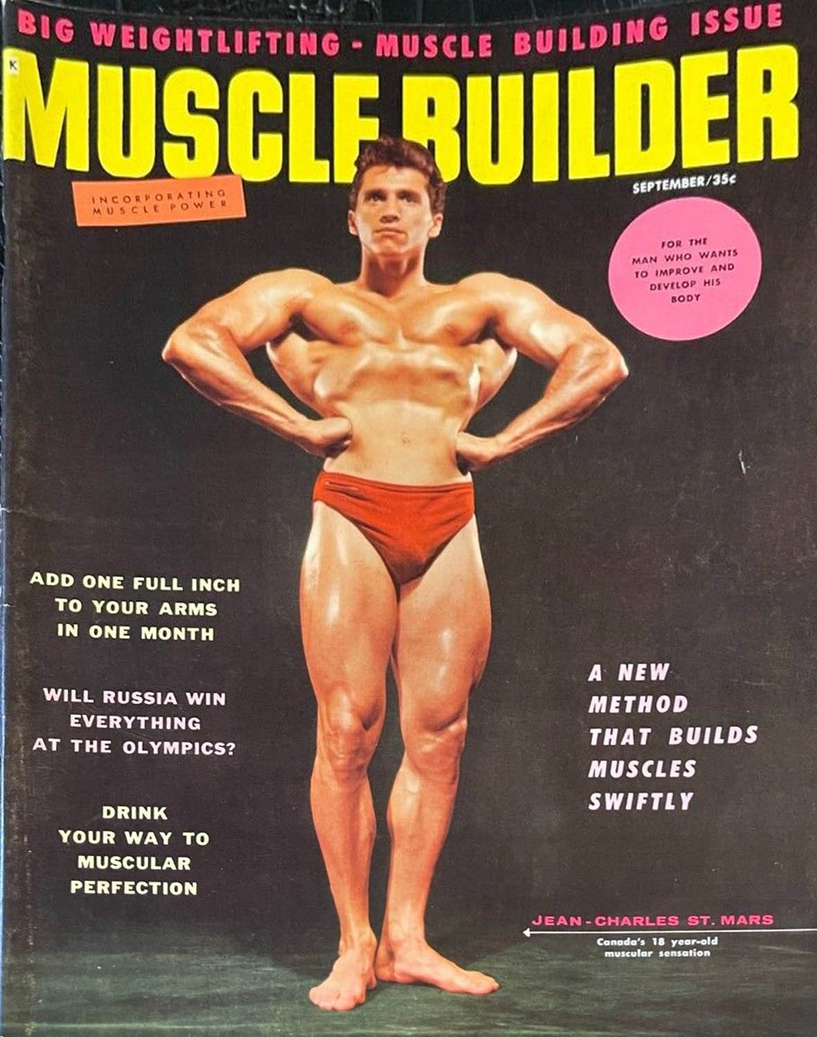 Muscle & Fitness September 1960, Muscle Builder