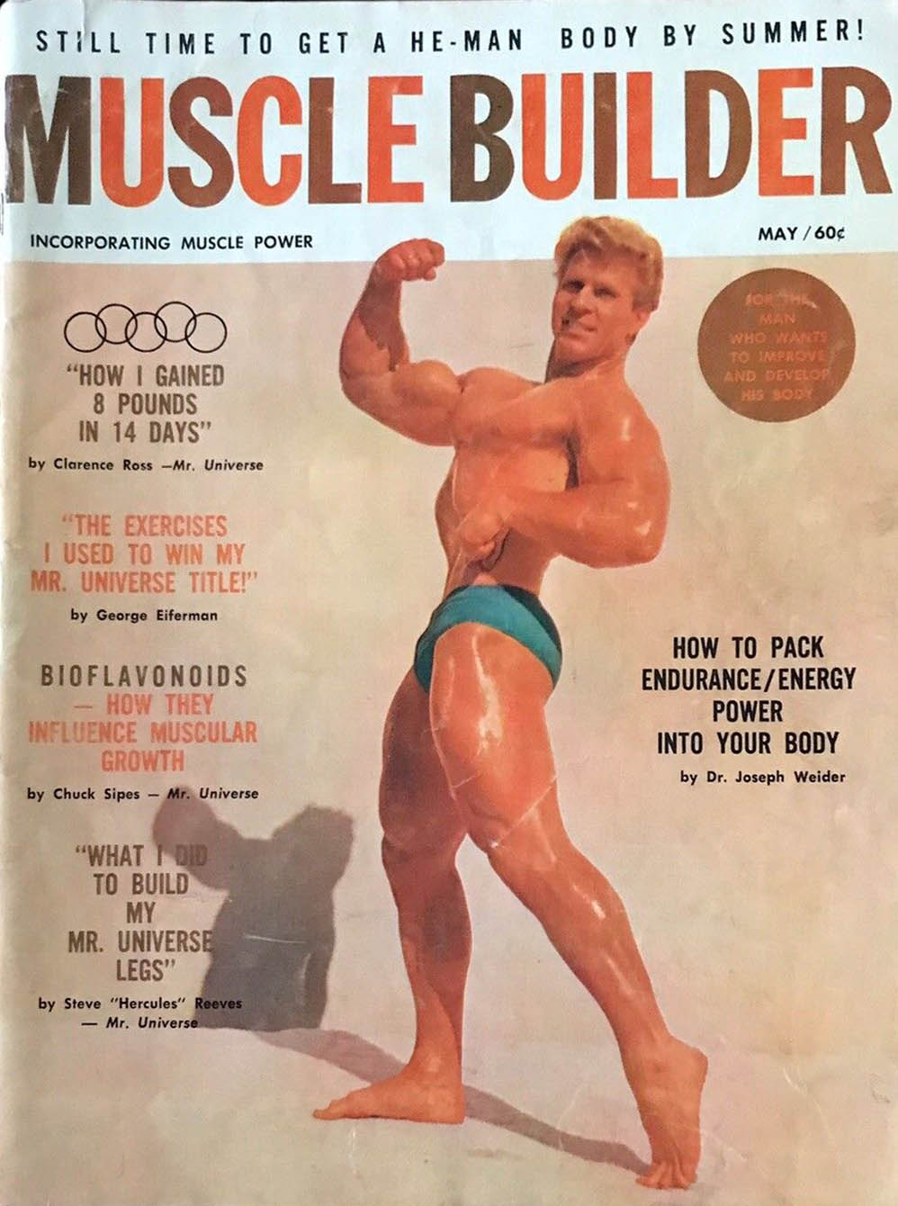 Muscle & Fitness May 1963, Muscle Builder