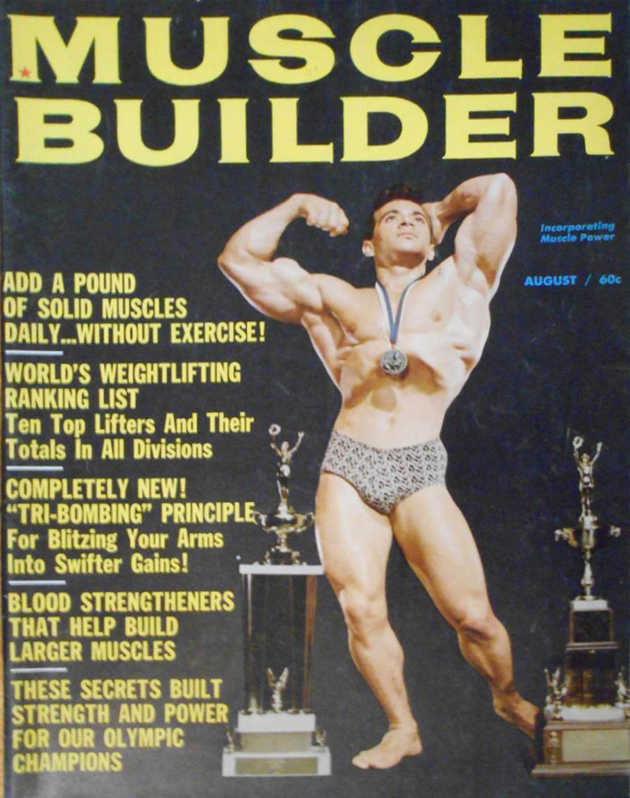 Muscle & Fitness August 1963, Muscle Builder