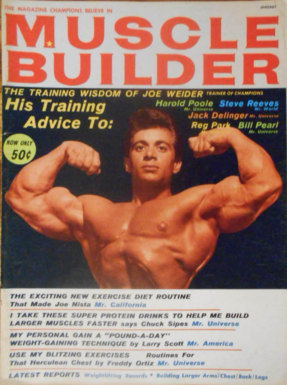 Muscle & Fitness January 1965, Muscle Builder