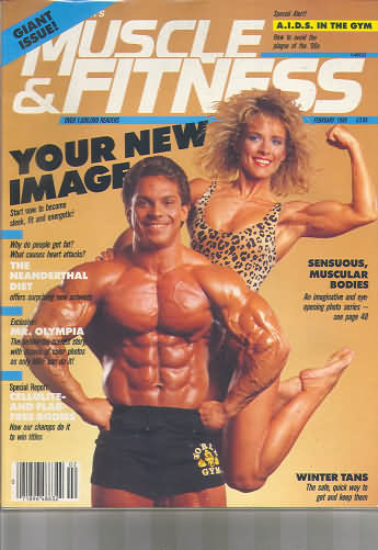 Muscle & Fitness February 1986 magazine back issue Muscle & Fitness magizine back copy Muscle & Fitness February 1986 bodybuilding magazine back issue founded by Canadian entrepreneur Joe Weider in 1935. Why Do People Get Fat! What Causes Heart Attack.