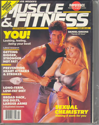 Muscle & Fitness February 1988 magazine back issue Muscle & Fitness magizine back copy Muscle & Fitness February 1988 bodybuilding magazine back issue founded by Canadian entrepreneur Joe Weider in 1935. You! Looking, Feeling, Being Your Best!.
