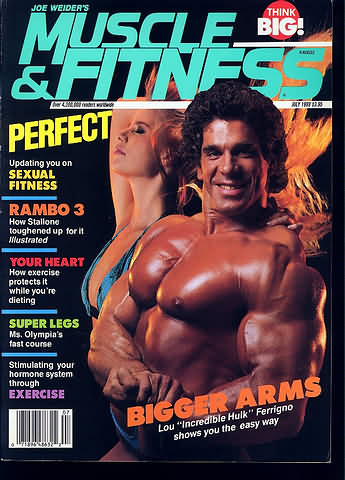 Muscle & Fitness July 1988 magazine back issue Muscle & Fitness magizine back copy Muscle & Fitness July 1988 bodybuilding magazine back issue founded by Canadian entrepreneur Joe Weider in 1935. Updating You On Sexual Fitness.