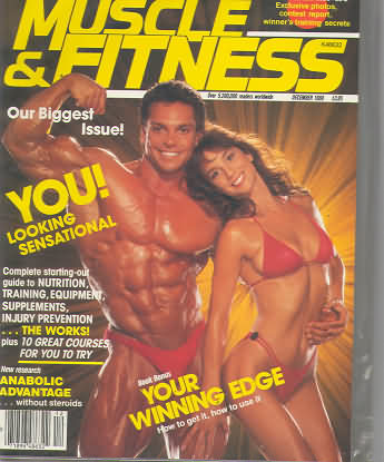 Muscle & Fitness December 1988 magazine back issue Muscle & Fitness magizine back copy Muscle & Fitness December 1988 bodybuilding magazine back issue founded by Canadian entrepreneur Joe Weider in 1935. You! Looking Sensational.
