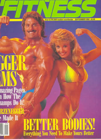 Muscle & Fitness September 1990 magazine back issue Muscle & Fitness magizine back copy Muscle & Fitness September 1990 bodybuilding magazine back issue founded by Canadian entrepreneur Joe Weider in 1935. Amazing Pages On How The Champs Do it!.