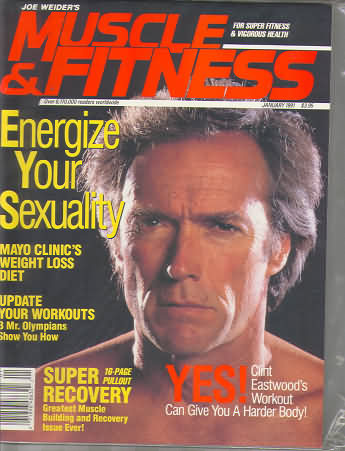 Muscle & Fitness January 1991 magazine back issue Muscle & Fitness magizine back copy Muscle & Fitness January 1991 bodybuilding magazine back issue founded by Canadian entrepreneur Joe Weider in 1935. Energize Your Sexuality.