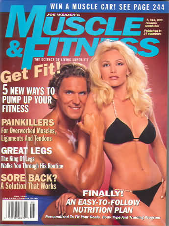 Muscle & Fitness May 1995 magazine back issue Muscle & Fitness magizine back copy Muscle & Fitness May 1995 bodybuilding magazine back issue founded by Canadian entrepreneur Joe Weider in 1935. 5 New Ways To Pump Up Your Fitness.