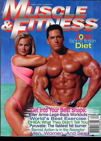 Muscle & Fitness December 1996 magazine back issue Muscle & Fitness magizine back copy Muscle & Fitness December 1996 bodybuilding magazine back issue founded by Canadian entrepreneur Joe Weider in 1935. Zone Fact Or Fiction Diet.