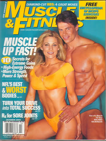 Muscle & Fitness October 2000 magazine back issue Muscle & Fitness magizine back copy Muscle & Fitness October 2000 bodybuilding magazine back issue founded by Canadian entrepreneur Joe Weider in 1935. Diamond - Cut ABS: 4 Great Moves.