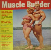 Muscle & Fitness June 1954, Muscle Builder magazine back issue cover image