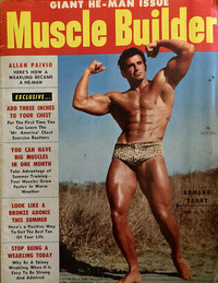 Muscle & Fitness July 1954 magazine back issue cover image