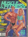 Muscle & Fitness October 1989 magazine back issue cover image
