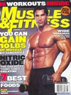 Muscle & Fitness January 2004 magazine back issue cover image