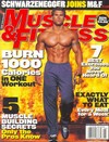 Muscle & Fitness June 2004 magazine back issue cover image
