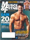 Muscle & Fitness January 2007 magazine back issue