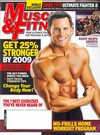 Muscle & Fitness December 2008 Magazine Back Copies Magizines Mags
