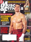 Muscle & Fitness March 2009 magazine back issue