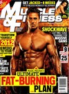 Muscle & Fitness January 2012 magazine back issue
