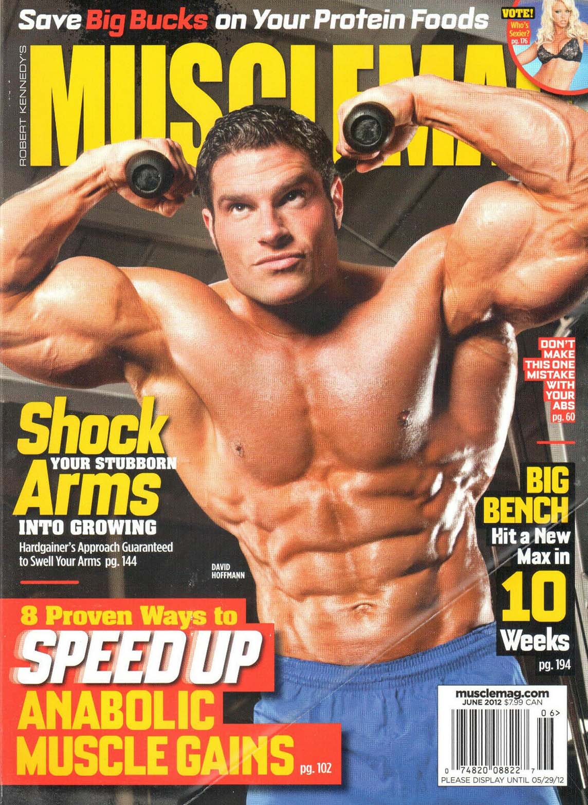 Muscle Mag June 2012 magazine back issue Muscle Mag magizine back copy Muscle Mag June 2012 Bodybuilding and Fitness Magazine Back Issue Published by Canadian Robert Kennedy and Founded in 1974. Save Big Bucks On Your Protein Foods.