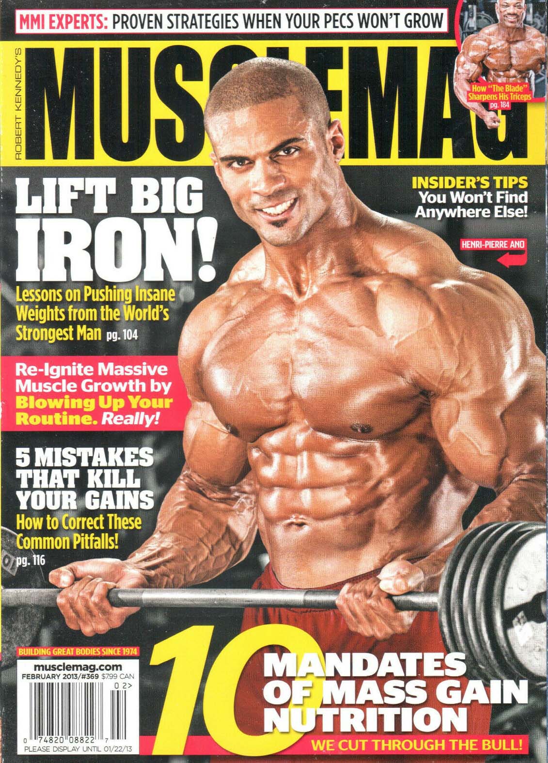 Muscle Feb 2013 magazine reviews