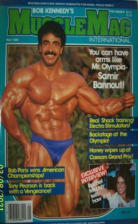 Muscle Mag May 1984 magazine back issue cover image