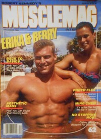 Muscle Mag December 1986 magazine back issue cover image