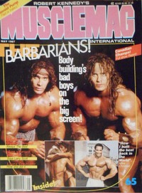 Muscle Mag May 1987 magazine back issue cover image