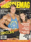 Muscle Mag December 1987 magazine back issue cover image
