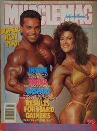 Muscle Mag November 1989 magazine back issue cover image