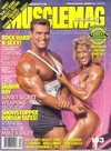 Muscle Mag December 1990 magazine back issue cover image