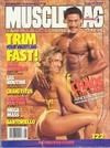 Muscle Mag August 1992 magazine back issue cover image