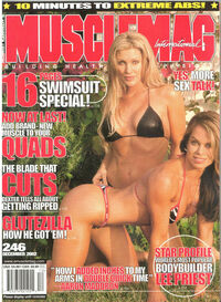 Muscle Mag December 2002 magazine back issue cover image