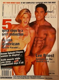 Muscle Mag April 2004 magazine back issue cover image