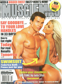 Muscle Mag August 2005 magazine back issue cover image