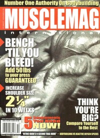 Muscle Mag October 2006 Magazine Back Copies Magizines Mags