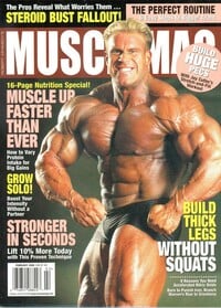 Muscle Mag February 2008 magazine back issue cover image