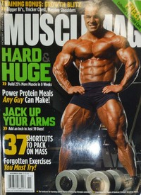Muscle Mag November 2008 magazine back issue cover image