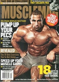 Muscle Mag March 2009 Magazine Back Copies Magizines Mags