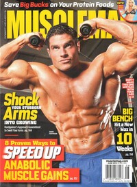 Muscle Mag June 2012 magazine back issue cover image