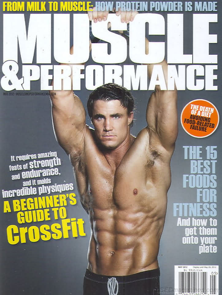 Muscle & Performance May 2012 magazine back issue Muscle & Performance magizine back copy 