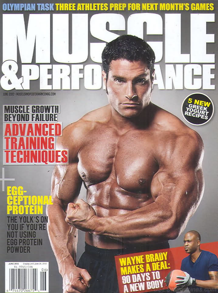 Muscle & Performance June 2012 magazine back issue Muscle & Performance magizine back copy 