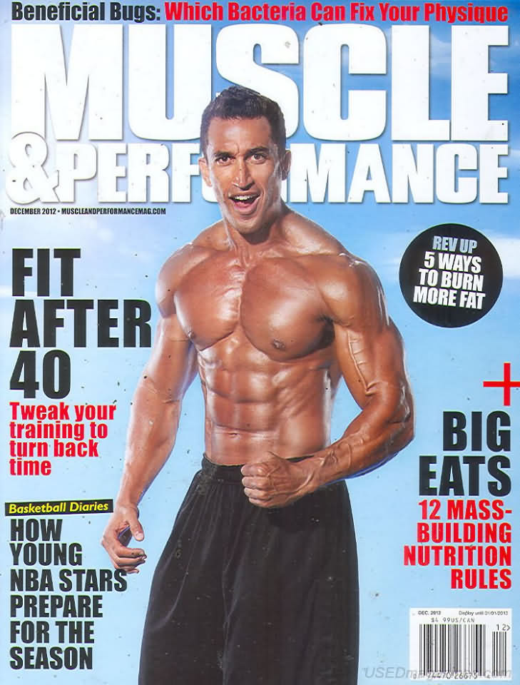 Muscle & Performance December 2012 magazine back issue Muscle & Performance magizine back copy 