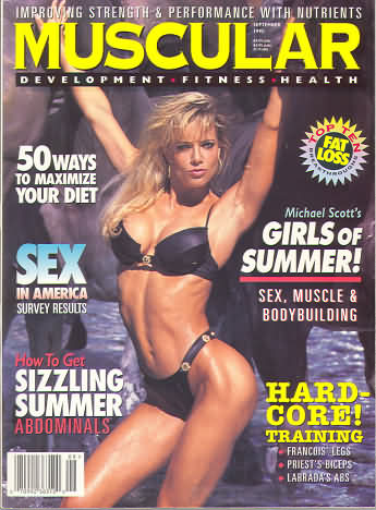 Muscular Development September 1995 magazine back issue Muscular Development magizine back copy Muscular Development September 1995American fitness and bodybuilding magazine back issue first published in 1964 by Bob Hoffman. Improving Strength & Performance With Nutrients.