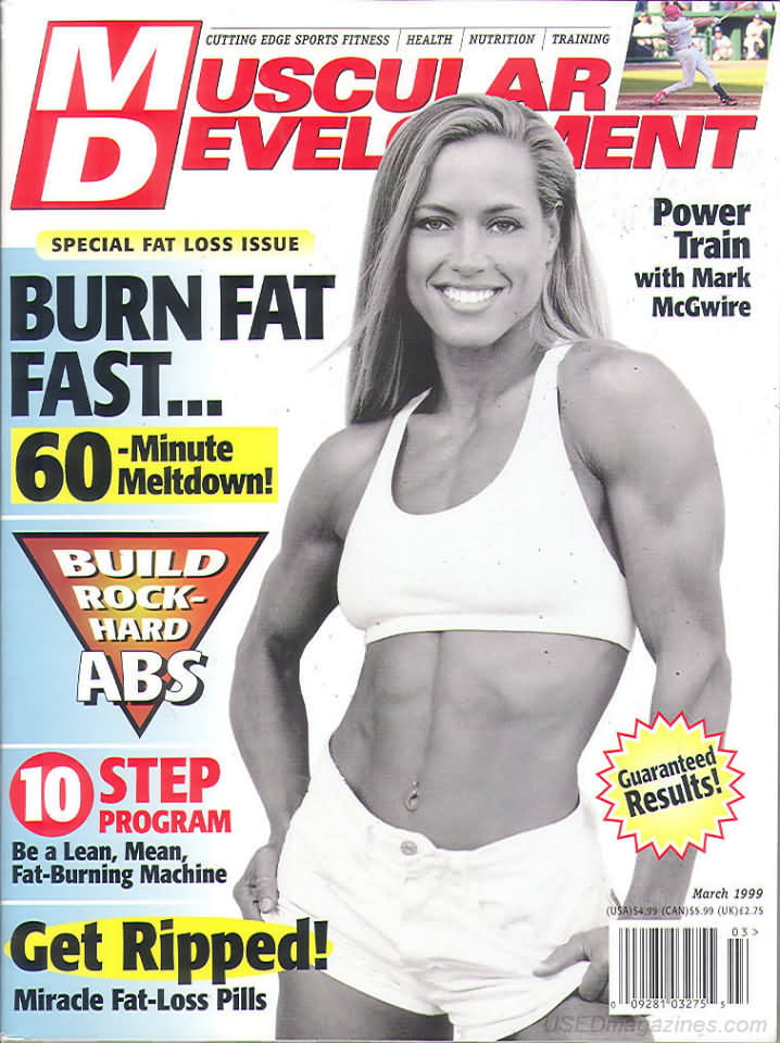 Muscular Development March 1999 magazine back issue Muscular Development magizine back copy Muscular Development March 1999American fitness and bodybuilding magazine back issue first published in 1964 by Bob Hoffman. Cutting Edge Sports Fitness Health Nutrition Training.