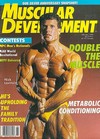 Muscular Development February 1989 magazine back issue cover image