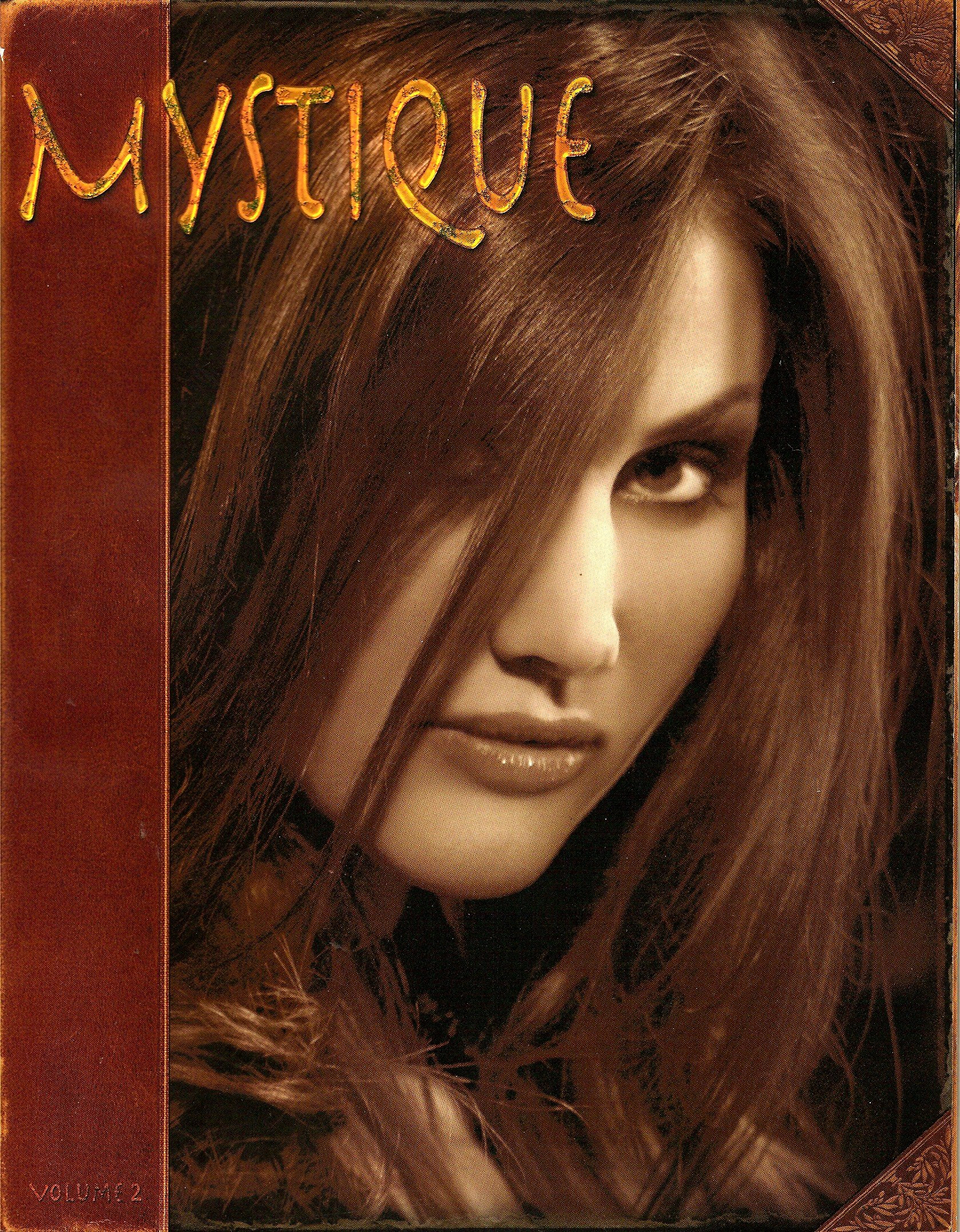 Mystique # 2 magazine back issue Mystique magizine back copy 