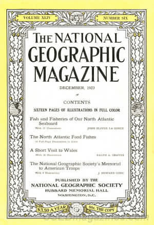 National Geographic December 1923 magazine back issue National Geographic magizine back copy National Geographic December 1923 Nat Geo Magazine Back Issue Published by the National Geographic Society. Sixteen Pages Of Illustrations In Full Color.