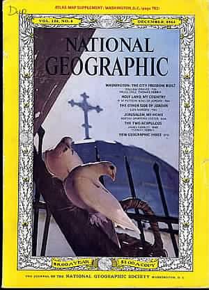 National Geographic December 1964 magazine back issue National Geographic magizine back copy National Geographic December 1964 Nat Geo Magazine Back Issue Published by the National Geographic Society. Malfiction The City Freedom Built.