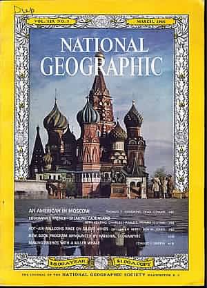 National Geographic March 1967 magazine back issue National Geographic magizine back copy National Geographic March 1967 Nat Geo Magazine Back Issue Published by the National Geographic Society. An American In Moscow.